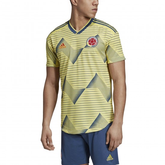 Colombia National Team 2019 Hemma Authentic Matchtröja - Gul