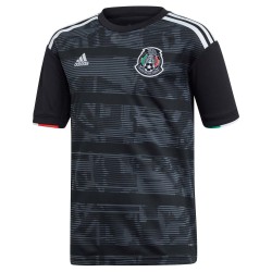 Mexiko National Team Barn 2019 Hemma Matchtröja - Svart
