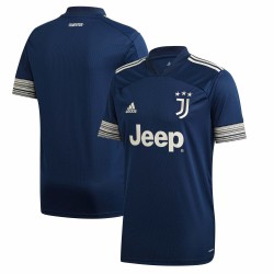 Juventus 2020/21 Borta Matchtröja - Blå