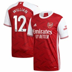 Willian Arsenal 2020/21 Hemma Spelare Matchtröja - Maroon