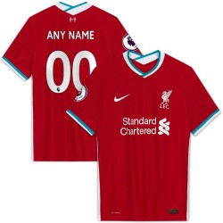 Liverpool 2020/21 Hemma Custom Authentic Matchtröja - Röd