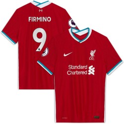 Roberto Firmino Liverpool 2020/21 Hemma Authentic Spelare Matchtröja - Röd