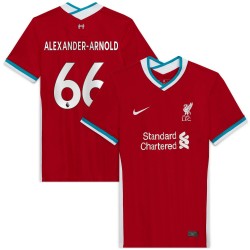 Trent Alexander-Arnold Liverpool Kvinnor's 2020/21 Hemma Spelare Matchtröja - Röd