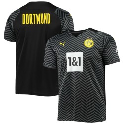 Borussia Dortmund 2021/22 Borta Matchtröja - Svart