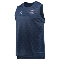 Paris Saint-Germain Jordan Brand 2021/22 Sleeveless Matchtröja - Marin