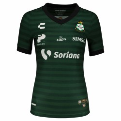 Santos Laguna Charly Kvinnor's 2021/22 Borta Authentic Matchtröja - Grön