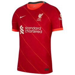 Mohamed Salah Liverpool 2021/22 Hemma Vapor Match Authentic Spelare Matchtröja - Röd
