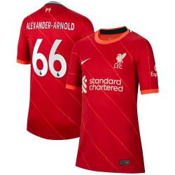 Trent Alexander-Arnold Liverpool Barn 2021/22 Hemma Breathe Stadium Spelare Matchtröja - Röd