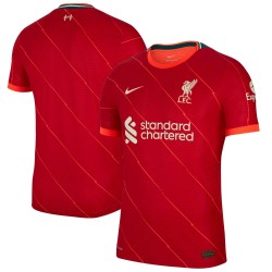 Liverpool 2021/22 Hemma Vapor Match Authentic Matchtröja - Röd