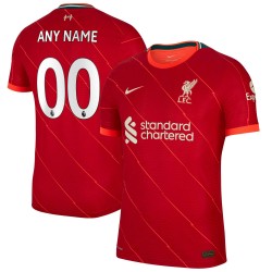 Liverpool 2021/22 Hemma Vapor Match Authentic Custom Matchtröja - Röd