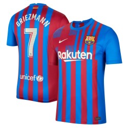 Antoine Griezmann Barcelona 2021/22 Hemma Spelare Matchtröja - Blå