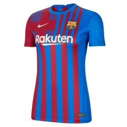 Frenkie de Jong Barcelona Kvinnor's 2021/22 Hemma Spelare Matchtröja - Blå