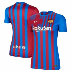 Barcelona Kvinnor's 2021/22 Hemma Matchtröja - Blå
