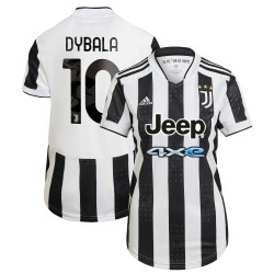Paulo Dybala Juventus Kvinnor's 2021/22 Hemma Spelare Matchtröja - Vit