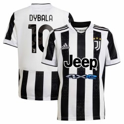 Paulo Dybala Juventus Barn 2021/22 Hemma Spelare Matchtröja - Vit