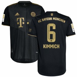 Joshua Kimmich Bayern Munich 2021/22 Borta Authentic Spelare Matchtröja - Svart