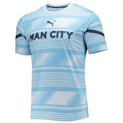 Manchester City Pre-Match DryCELL Top - Ljus Blå