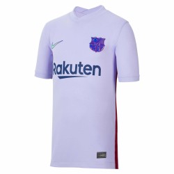 Frenkie de Jong Barcelona Barn 2021/22 Borta Stadium Spelare Matchtröja - Lila