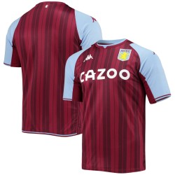Aston Villa 2021/22 Hemma Authentic Matchtröja - Maroon