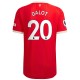 Diogo Dalot Manchester United 2021/22 Hemma Authentic Spelare Matchtröja - Röd