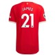 Daniel James Manchester United 2021/22 Hemma Authentic Spelare Matchtröja - Röd
