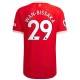 Aaron Wan-Bissaka Manchester United 2021/22 Hemma Authentic Spelare Matchtröja - Röd