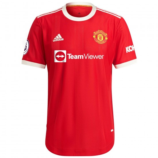 James Garner Manchester United 2021/22 Hemma Authentic Spelare Matchtröja - Röd