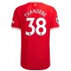 Axel Tuanzebe Manchester United 2021/22 Hemma Authentic Spelare Matchtröja - Röd