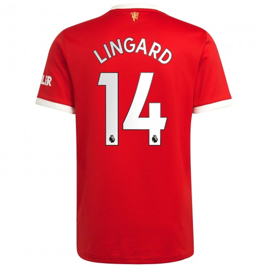 Jesse Lingard Manchester United 2021/22 Hemma Spelare Matchtröja - Röd