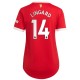 Jesse Lingard Manchester United Kvinnor's 2021/22 Hemma Spelare Matchtröja - Röd