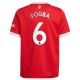 Paul Pogba Manchester United Barn 2021/22 Hemma Spelare Matchtröja - Röd