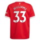 Brandon Williams Manchester United Barn 2021/22 Hemma Spelare Matchtröja - Röd