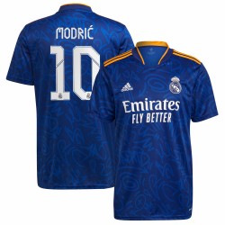 Luka Modric Real Madrid 2021/22 Borta Spelare Matchtröja - Blå