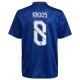 Toni Kroos Real Madrid Barn 2021/22 Borta Spelare Matchtröja - Blå