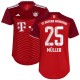 Thomas Müller Bayern Munich Kvinnor's 2021/22 Hemma Spelare Matchtröja - Röd