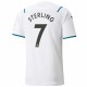 Raheem Sterling Manchester City 2021/22 Borta Spelare Matchtröja - Vit