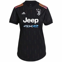 Paulo Dybala Juventus Kvinnor's 2021/22 Borta Spelare Matchtröja - Svart