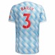 Eric Bailly Manchester United 2021/22 Borta Spelare Matchtröja - Vit