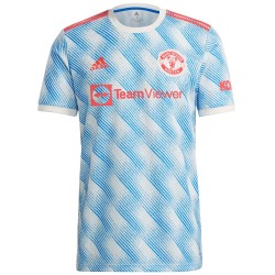 Eric Bailly Manchester United Barn 2021/22 Borta Spelare Matchtröja - Vit