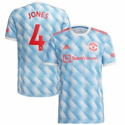 Phil Jones Manchester United Barn 2021/22 Borta Spelare Matchtröja - Vit