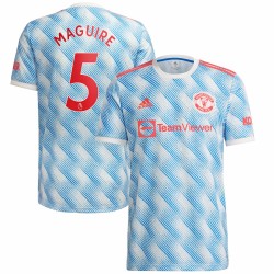 Harry Maguire Manchester United Barn 2021/22 Borta Spelare Matchtröja - Vit