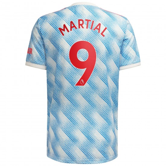 Anthony Martial Manchester United Barn 2021/22 Borta Spelare Matchtröja - Vit