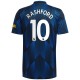 Marcus Rashford Manchester United 2021/22 Tredje Spelare Matchtröja - Blå