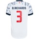 Omar Richards Bayern Munich 2021/22 Tredje Authentic Spelare Matchtröja - Vit