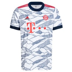 Leroy Sané Bayern Munich Barn 2021/22 Tredje Spelare Matchtröja - Vit