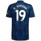 Raphaël Varane Manchester United 2021/22 Tredje Spelare Matchtröja - Blå