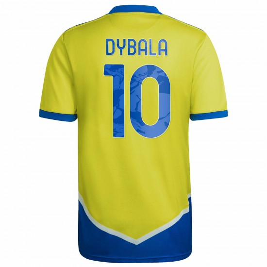 Paulo Dybala Juventus 2021/22 Tredje Spelare Matchtröja - Gul