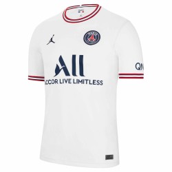 Paris Saint-Germain Jordan Brand 2021/22 Fourth Matchtröja - Vit