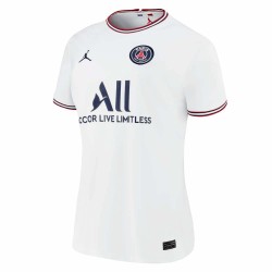 Sergio Ramos Paris Saint-Germain Jordan Brand Kvinnor's 2021/22 Fourth Matchtröja - Vit