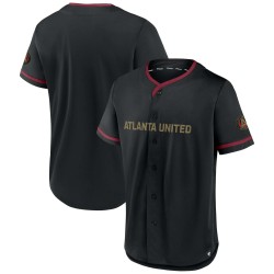 Atlanta United FC Fanatics Branded Ultimate Spelare Baseball Matchtröja - Svart/Röd